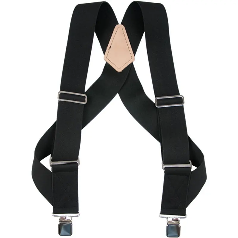Welch Trucker Suspenders For Men – 2-Inch Adjustable Workwear Strap Set 1