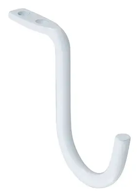 White Closet Rod Bracket Support 1