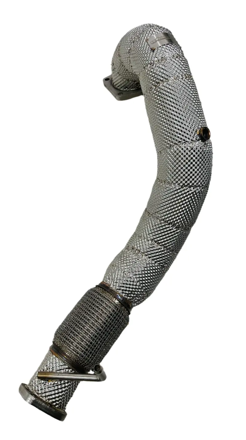 Whoosh Motorsports 4-Inch Full-Length Downpipe For 2022–2026 Hyundai Elantra N 1