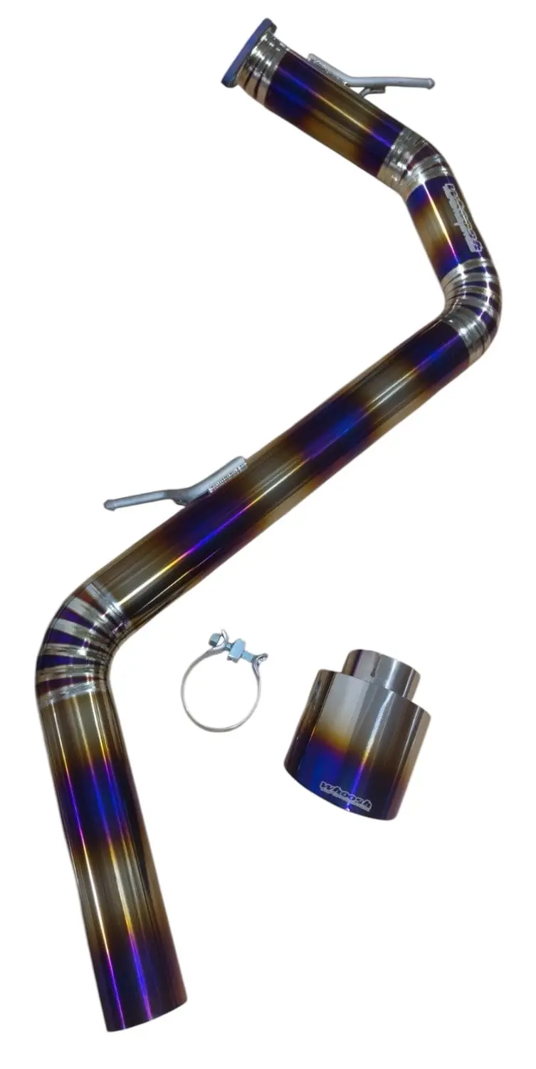 Whoosh Motorsports Titanium Single-Exit Race Exhaust Kit For 2022–2026 Hyundai Elantra N 1