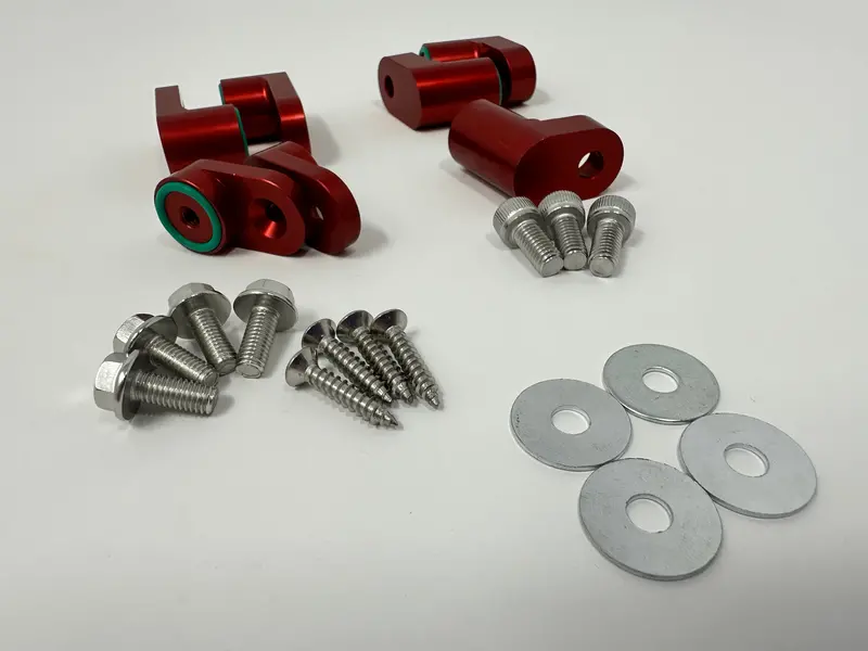 Whoosh Motorsports Wing Riser Kit For 2013+ Focus St – Free Shipping 1