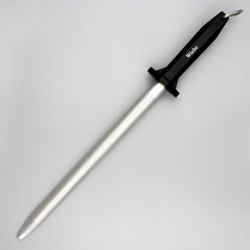 Wiebe 12-Inch Diamond Honing Steel For Edge Maintenance 1