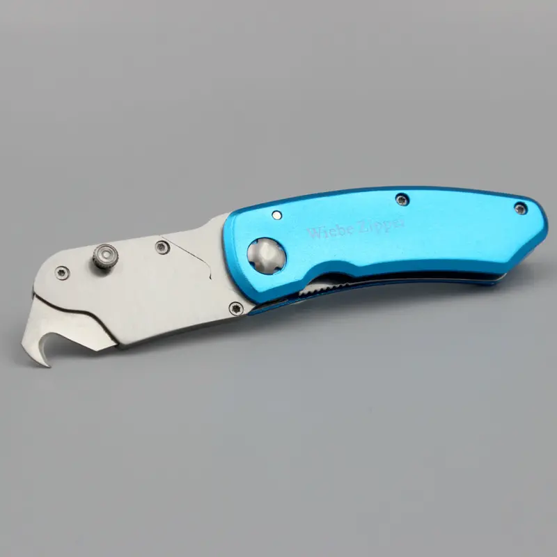 Wiebe Folding Hook Knife With Reversible Blade – Dual-Use Design 1