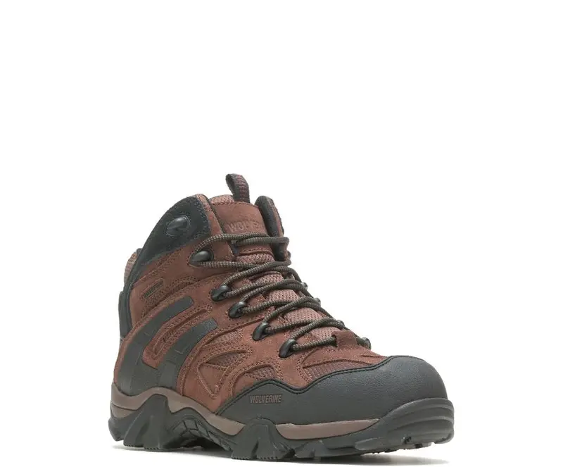 Wolverine Men'S Wilderness Waterproof Eh Composite Toe Work Boots 1