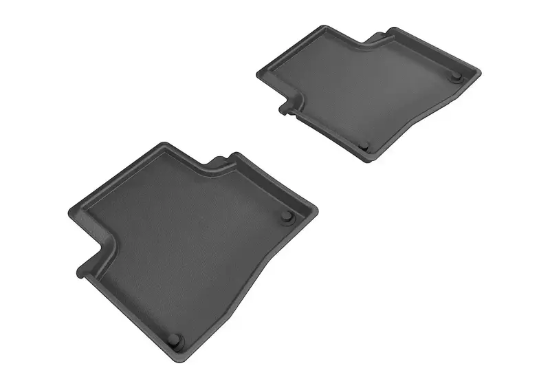 3D Maxpider Kagu Black Rear Floor Mat Set (2-Piece) – Limited Stock 1