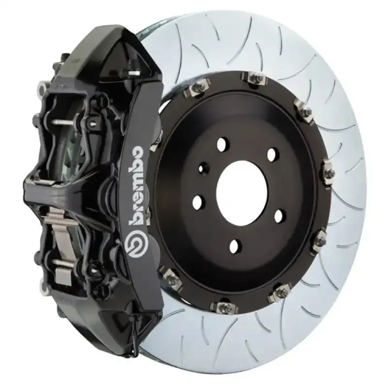 Brembo Front Big Brake Kit For 2008–2010 Porsche Cayenne Turbo (Excluding Turbo S) – 405X34Mm Two-Piece Slotted Rotors 1