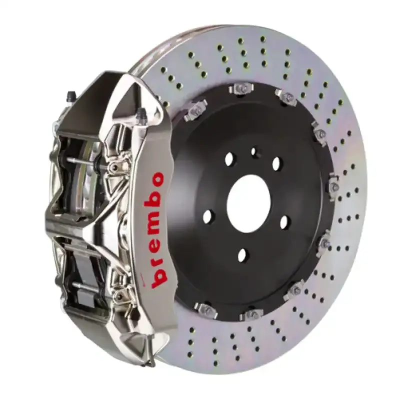 Brembo Glc-Class Front Gtr Big Brake Kit – 6-Piston Calipers & Drilled 405X34Mm Rotors 1