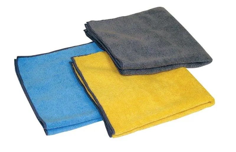Carrand 40061 Microfiber Cleaning Towel Pack – 3 Count, 16-Inch Square 1