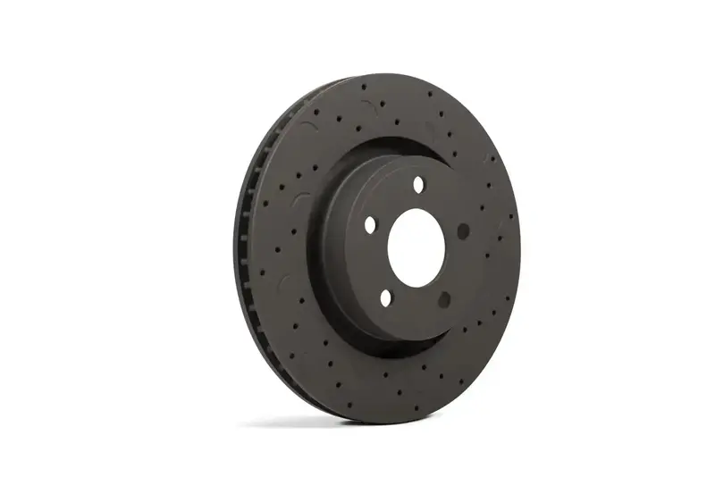 Hawk Performance Htc4856 Talon Rotors – Cross-Drilled & Slotted Brake Discs 1