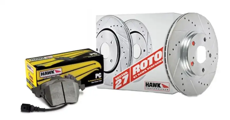 Hawk Performance Sector 27 Front Brake Kit – Performance Ceramic Pads (Hk5273.326Z) 1