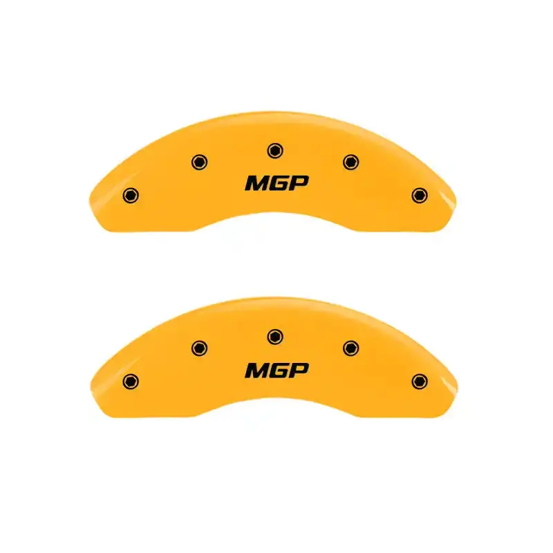 Mgp Engraved 4-Piston Caliper Covers For Honda Accord – Yellow Finish With Black Accents 1