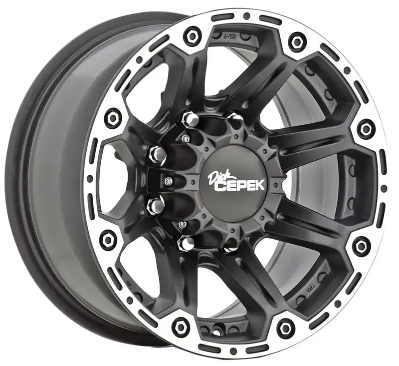 Torque Forged Alloy Wheel – 17X8.5 Inch, 8X165.1Mm Bolt Pattern, Aggressive Off-Road Styling 1