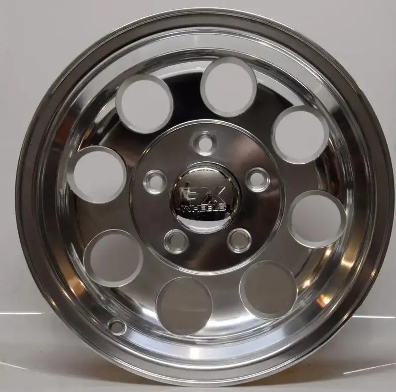Trailfx 308-5865P Alloy Wheel – 15X8 Inches, 5X114.3Mm Bolt Pattern, -18Mm Offset, Conical Seat 1