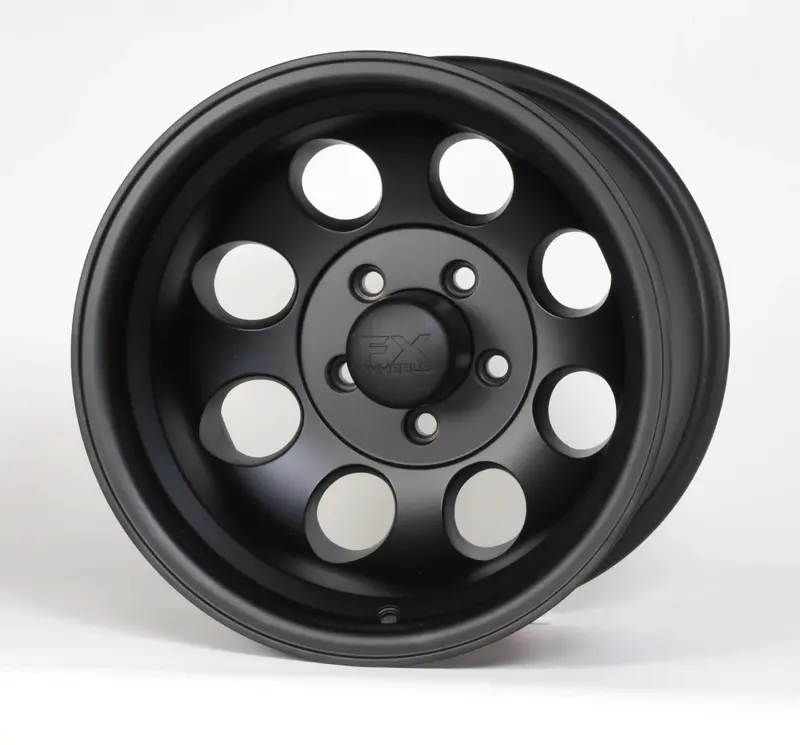 Trailfx Matte Black Cast Aluminum Wheel – 17X9", 5X139.7Mm, +12Mm Offset, 60° Cone Seat 1